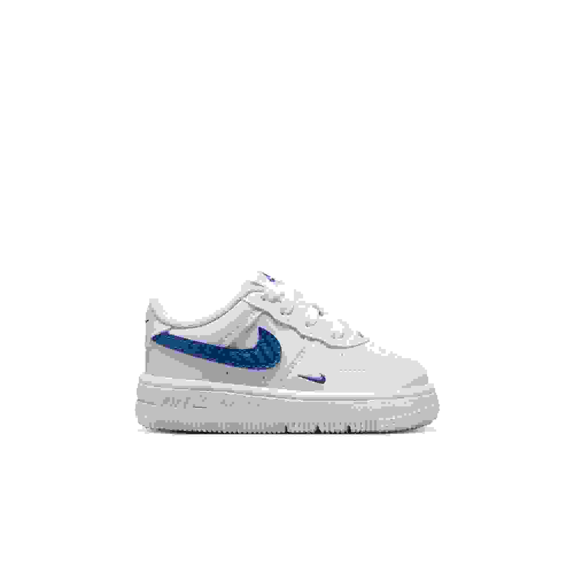 Nike Air Force 1 Toddler Boys' "White/Game Royal" Shoe